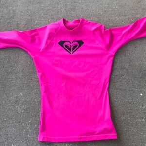 ROXY Whole Hearted Long SL UPF 50 Rash Guard Small